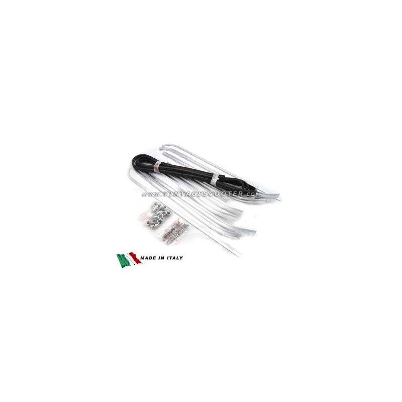 Baguettes de sol (kit complet) Vespa 150 GS S2-5 1956-61
